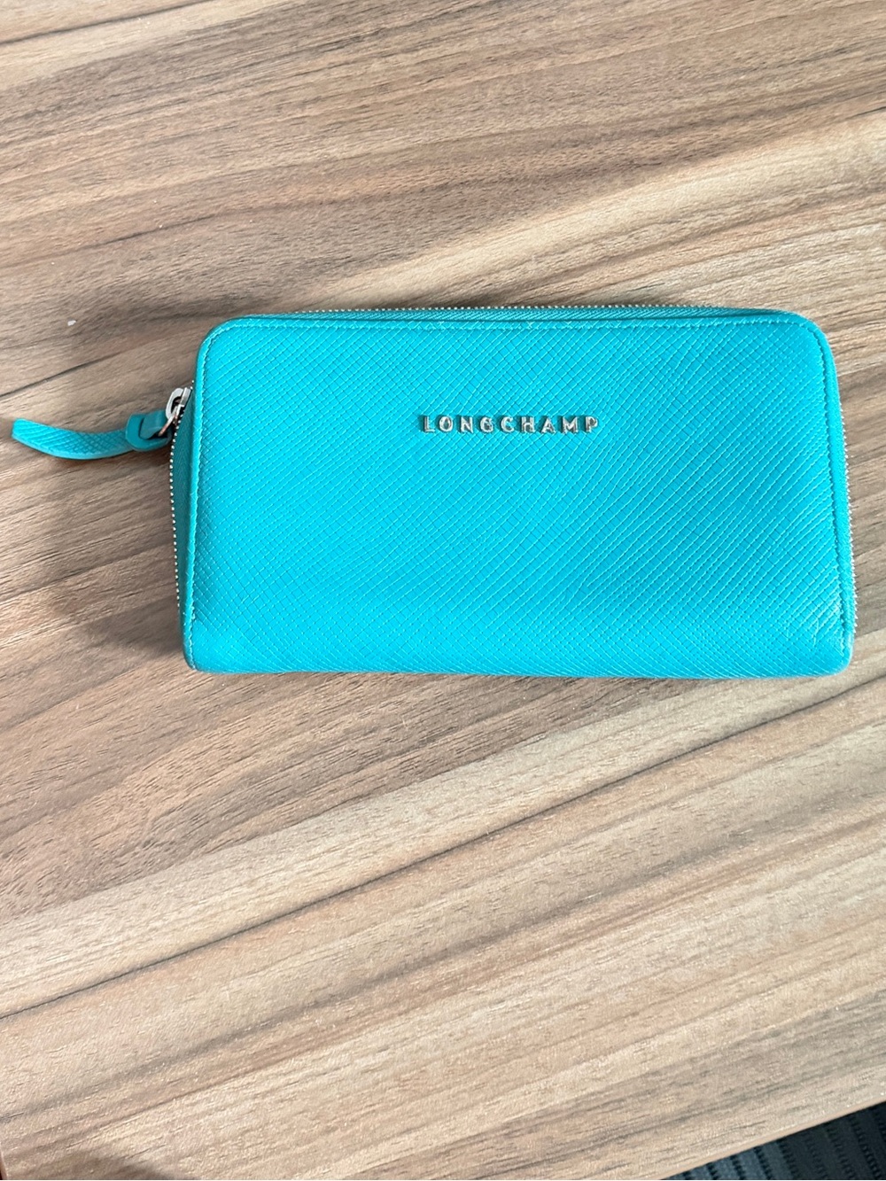 Longchamp Le Pilage Cuir zip wallet